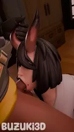 Night Rose gets throated