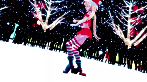 Shimakaze - Star Night Snow [MMD R15] Hamselvish