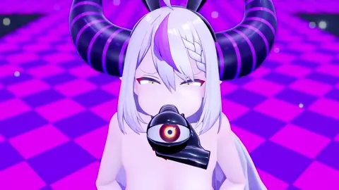 The HoloX Leader is taunted by tentacles. (Bunny Ears & Pasties) [ブラン]