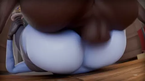 Widowmaker's Christmas gift mistake. (black) [Aphy3d]