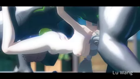 Rina Defeated [Naked][60FPS][Sound][4k]