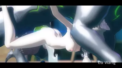 Rina Defeated [Naked][60FPS][Sound][4k]