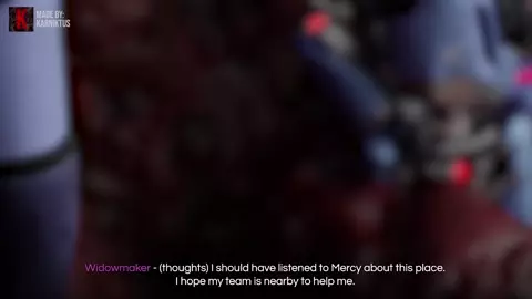 [COMMISSION] Futa Widowmaker Tentacle Docking