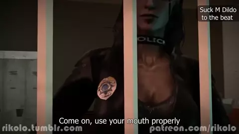 Futa cops arrest you again without parole! Hentai / Futa Anal -  JOI