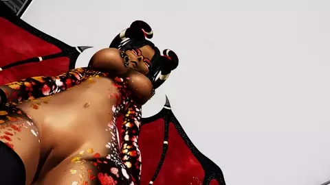 VRCHAT Nude Dragoness Facesitting Tease