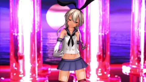 Shimakaze - Toxic (masturbation) [MMD R18] meme1212