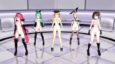 Shimakaze & Fleet Girls - Kimagure Mercy [MMD R18] meme1212
