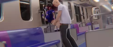 Akali fucked in the subway (alternative ver.) [shir0qq]