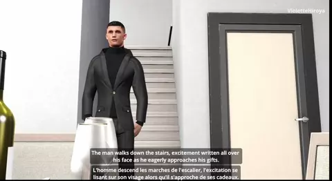 A deliciously wrapped submissive