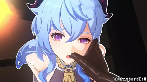 【Ganyu】Deepthroat - SFX