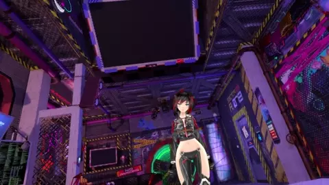 VRCHAT Cyberpunk Facesitting POV