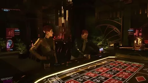 Aurore Cassel and Vincent Placing Their Bets In The Dogtown Casino [mrBlackguy]