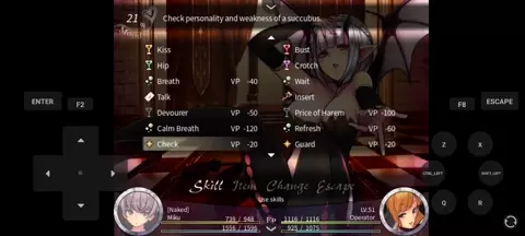 Succubus Rhapsodia Fulbeua boss fight