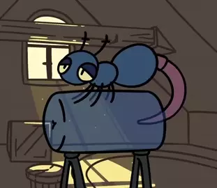 An ant breeds a mount