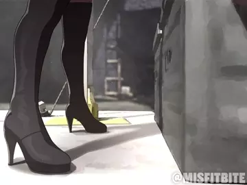 Yorha 2B Animation - Connection Protocol