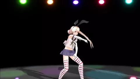 Shimakaze - Roki [MMD R18] MikumikuJackD