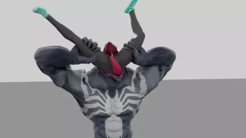 Venom's Meals - Spider-Qwwn