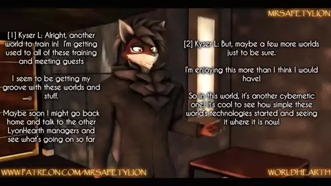 (MrSafetyLion) Roxanne Wolf and Foxy get impregnated in a club.