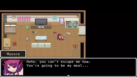 Monster Girl Quest Paradox Myusca Loop Event Cowgirl Drain (Succubus Prison Collab)