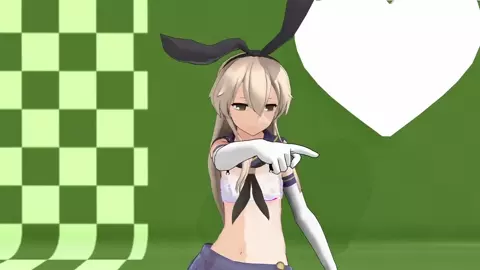 Shimakaze - Classic [MMD R18] MikumikuJackD