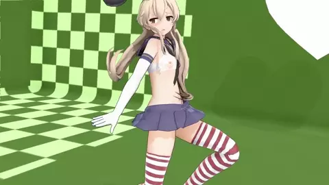 Shimakaze - Classic [MMD R18] MikumikuJackD