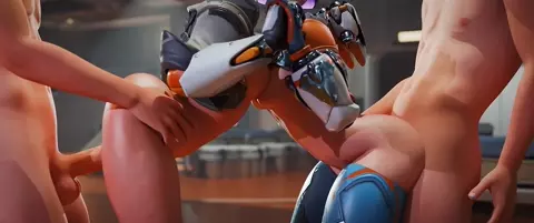 Tracer & Juno - Face to Face, victory sex. [Swursterotic]