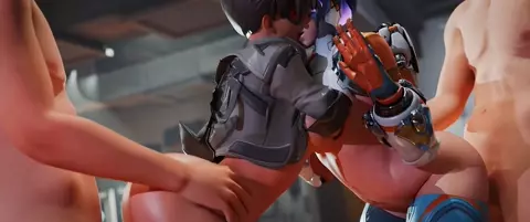 Tracer & Juno - Face to Face, victory sex. [Swursterotic]