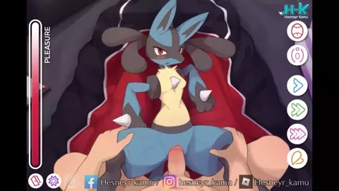 Pokemon Game ( lucario ) Vaginal