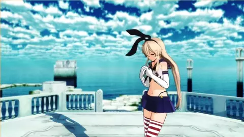 Shimakaze - For Campanella [MMD R18] MikumikuJackD