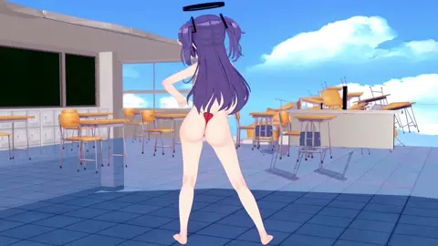 After Sex Hayase Yuuka　[Haniwa's Miniature Garden]