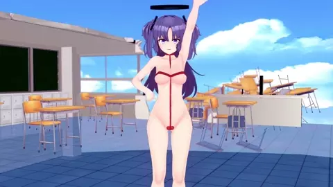 After Sex Hayase Yuuka　[Haniwa's Miniature Garden]