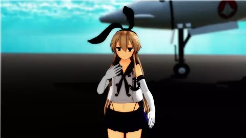 Shimakaze - Sono Oto [MMD R18] MikumikuJackD