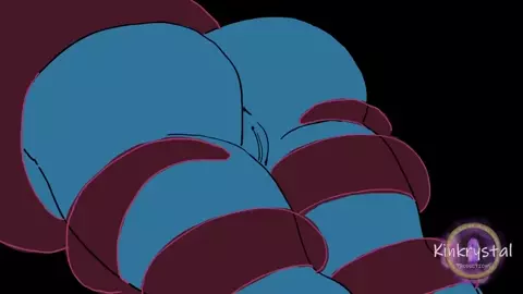 Sticky Threads, handgag fuck