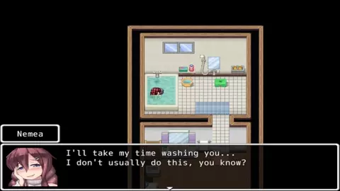 Monster Girl Quest Paradox Nemea Loop Event Bath Wash (Succubus Prison Collab)