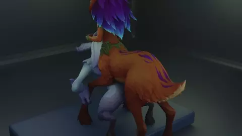 Lillia pushing Kindred by @Obeed14881