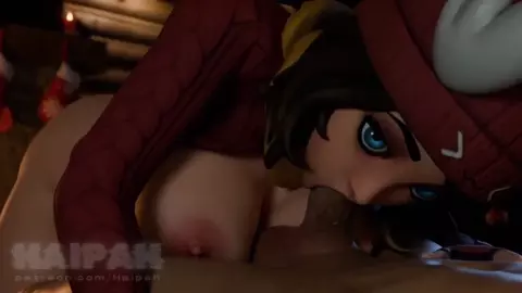 Skye's wet christmas [Haipah]