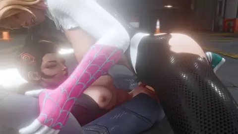 Futa Gwen going apeshit down on Peni