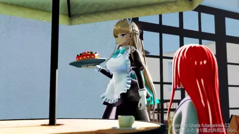 Futanari Girl Spoils Special Cake