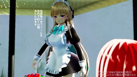 Futanari Girl Spoils Special Cake