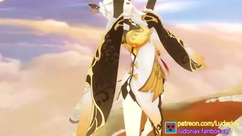 Ningguang VS LisaMinci Part 2_GenshinImpact