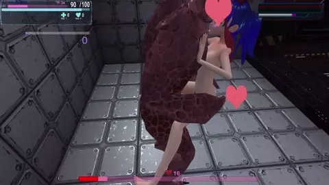 This Girl Get Fucked by the Mutant Monster | Breed Lab