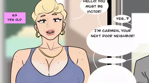 The GILF next door comic dub