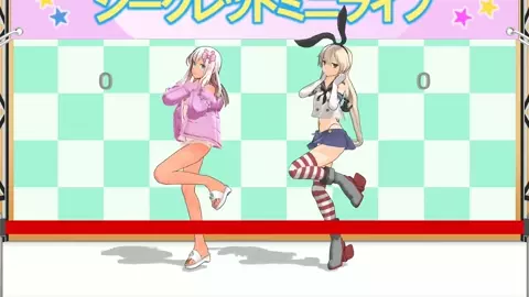 Shimakaze & Ro500 - Darling Dance [MMD R18] Pekuchin