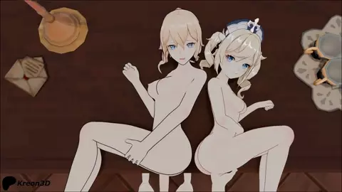 Jean and Barbara Threesome Sex