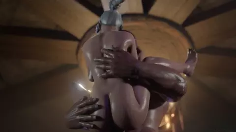 Shadowheart gets better acquainted with Halsin. [Savagecabbage]