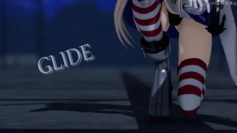 Shimakaze & Amatsukaze - GLIDE [MMD R18] Butadon