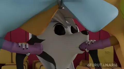 Rainbow Dash and Applejack get milked by Loona