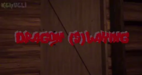 goat finds a dragon laying on his bed