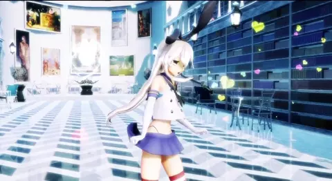 Shimakaze - Dreamin Chuchu [MMD R15] kero1224