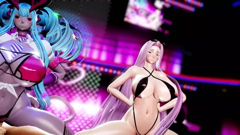 MMD Mischievous Function - Ibuki & Medusa (Yain)